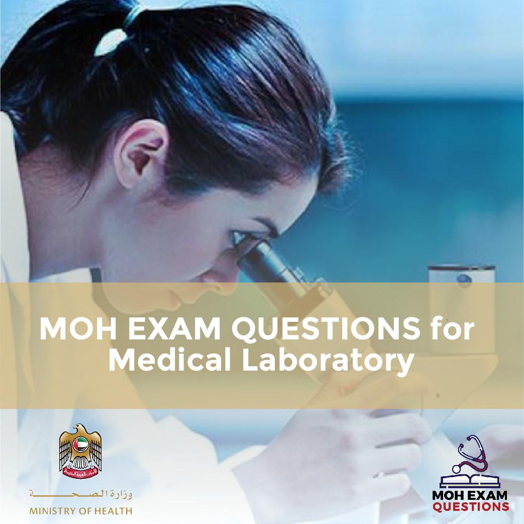 MOH Exam Questions for Medical Laboratory