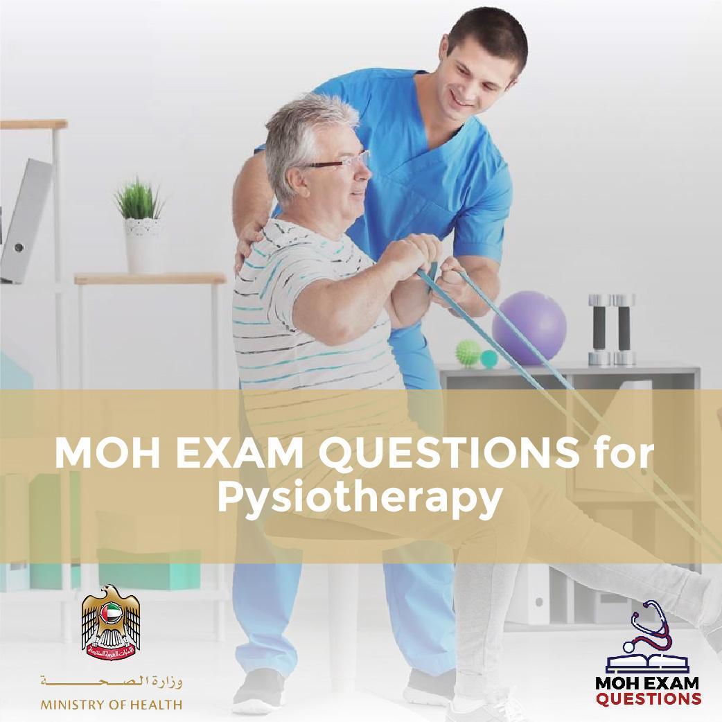 MOH Exam Questions for Physiotherapy