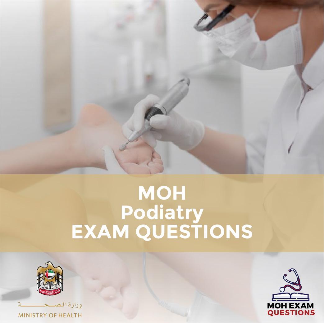 MOH Podiatry Exam Questions