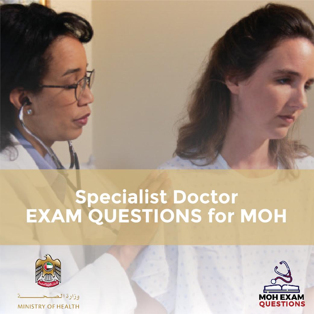 Specialist Doctor Exam Questions for MOH