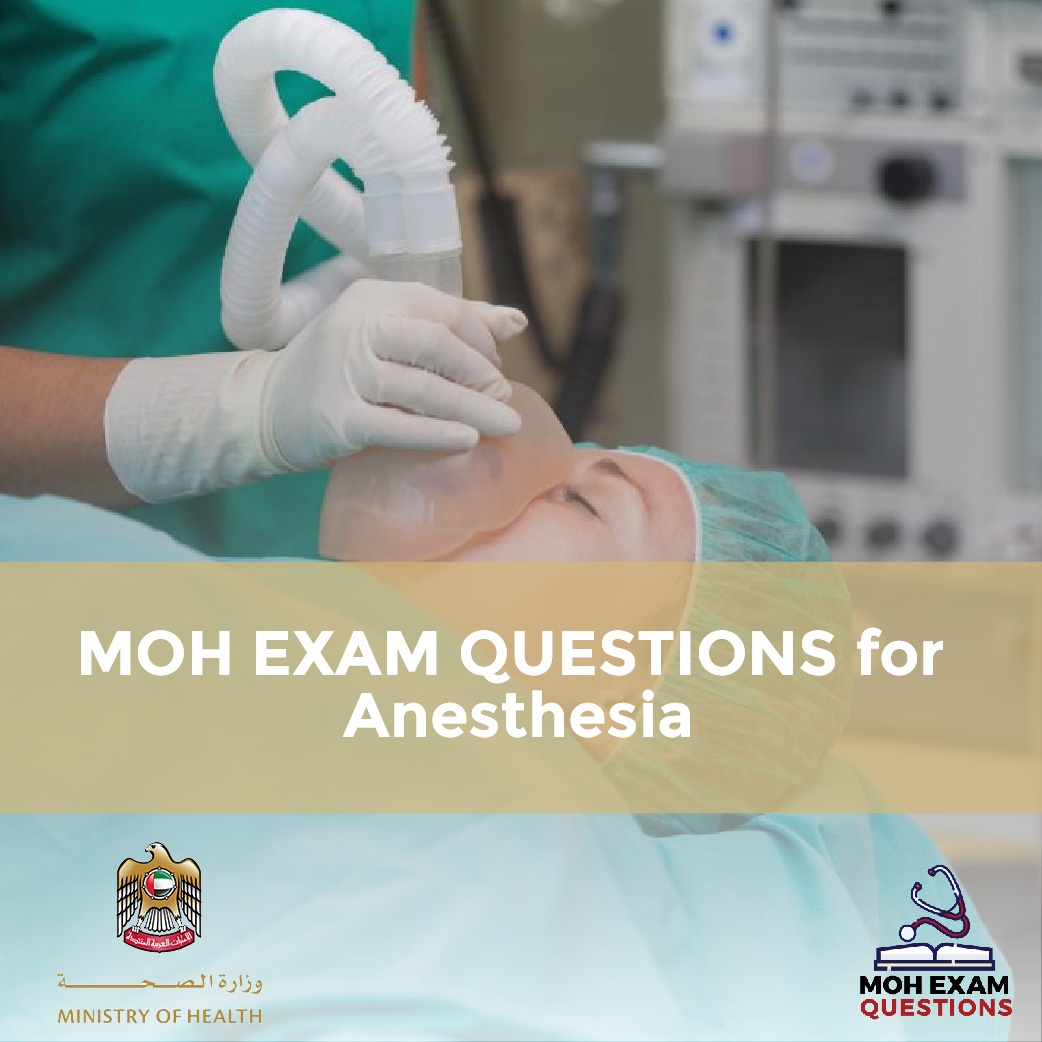 MOH Questions for Anesthesia